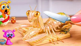 Catch Mantis Shrimp at Sea and Cooking 🦐 Delicious Miniature Seafood Mantis Shrimp Fry Recipe