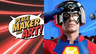 Step-by-Step PEACEMAKER Drawing | DC Comics Fan Art Tutorial