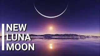 New Lunar Moon - 639 hz Heart Chakra Sleep Music - New Moon In Leo August 2020