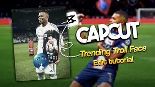 Trending Troll face edit tutorial on capcut ✨