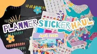 April Haul ✿ Plannerface, Chameleon Claws, Strawberry Lime Designs and more ✿ April 2024 ✿ AD
