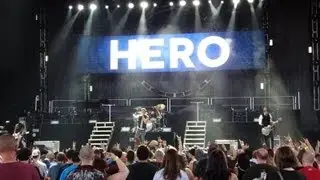 Skillet - Hero - Carnival of Madness - Jiffy Lube Live - Bristow VA -2013-08-21