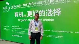IFOAM Asia Director, Policy & Strategy Dr  Shaikh Tanveer Hossain interview at Xichong