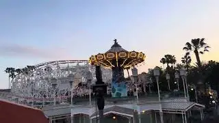 Soaring High on the Golden Zephyr ride at California Adventure: Must See Disneyland Resort Ride