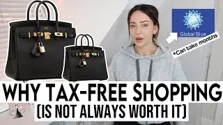 TRUTH About **TAX-FREE** Luxury Shopping ✈️