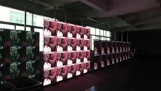 P4 outdoor led display screen, advertising solution front service front installation