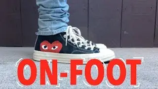 COMME des GAR&Ccedil;ONS Converse (ON-FOOT)