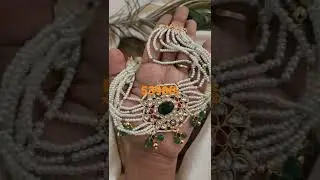 #pearlschoker#beadschoker#necklacesdesign