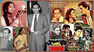 TALAT MEHMOOD & LATA JI-Film-MEHBOOBA-(1954)~Aji Humko Hai Tum Se Pyar~(3 Different Versions)