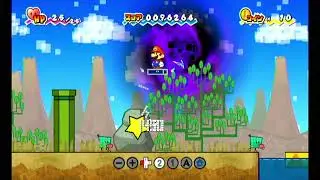 Super Paper Mario 5-2 Grind Video Guide (60k Version)
