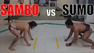 Challenging Martial Artists in NYC, Day 2 - Sparring with Two Sumo Champions