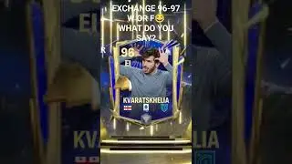 EXCHANGE W OR F?😂😂😂 #jxlfm #fcmobile #tradeos #fifamobile #exchange