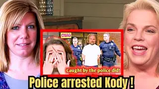 Robyn pretends to cry as Janelle are happy after police detained Kody for violating a court order.