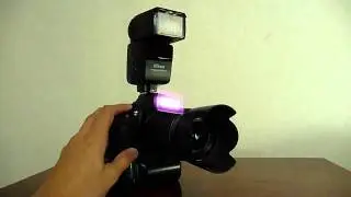SB-600 Flash Burst, D3000