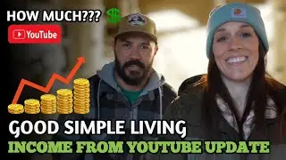 Доход от YouTube в рамках проекта Good Simple Living (обновление к 2025 году)