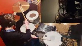 John Bonham Bass Drum Triplets + Paradiddles and Singles DEMONSTRATION