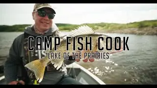 Non-Stop Walleye's on Lake of the Prairies - Camp Fish Cook