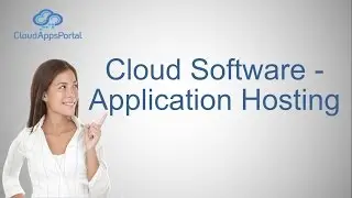 Cloud Software Application Hosting