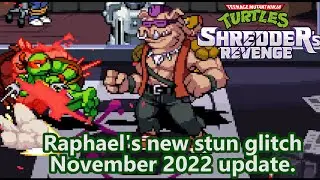 #AD | TMNT Shredder's Revenge glitch: How to use Raphael's stun glitch on the November 2022 update?!