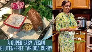 Tapioca/Yuca/Cassava Curry#easyrecipe #vegan #glutenfree #food #kappa #cooking #hubby #kerala #curry