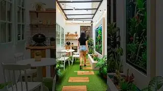 dining room with aquascape decoration #shorts #timelapse #home #aesthetic #nature #aquascape