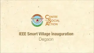 IEEE - Smart Village Project Inauguration