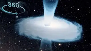 Falling into a White Hole! - 360&deg; VR Simulation