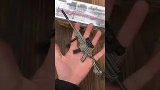Assault rifle M416 PUBG weapon model unboxing #gamemodel #assaultrifle #games #art