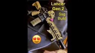 gen 2 lancer tactical m4 ssg build shreds competition with e shooter flare smoky bt tracer unit