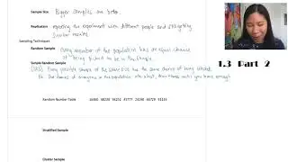 HStat 1.3 Part 2 - Experimental Design continued.