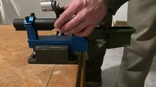 Installing Buffer Tube Castle Nut - NcStar Fixture