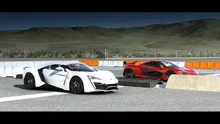 Forza 6: Lykan HYPERSPORT против McLaren P1 | Дрэг-рейс
