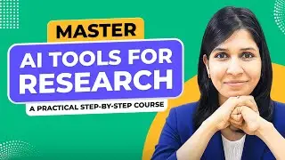 LIVE Certification Course on Research AI Tools Launched! 🔥 Sign Up for Feb 2026 Batch