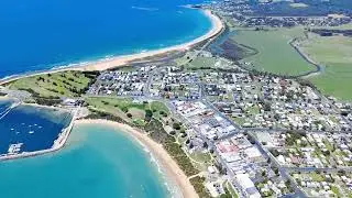 Most Beautiful Coastal Town in Victoria &ndash; Stunning Drone Footage in 4K 🏝️🏝️🏖️ #naturelovers #nature 