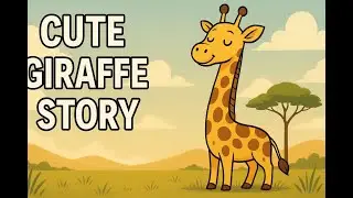 Cute Giraffe Story | A Heartwarming Tale of Gigi the Happy Giraffe