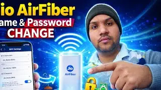 Jio AirFiber WiFi Name & Password Change Kaise Kare | 2 Minute Mein | 2026