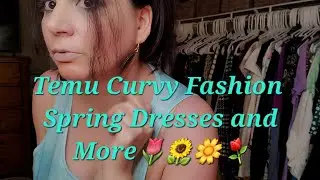 Temu Curvy Fashion Haul and Try On. 2023 Spring Finds⚘️