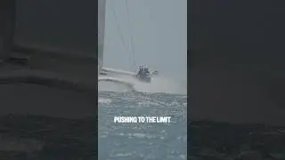 Red Bull Italy living life on the edge! 😳 #SailGP #sailing #racing