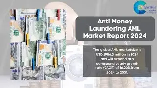 Anti Money Laundering AML Market Report 2024 | Forecast, Market Size & Growth