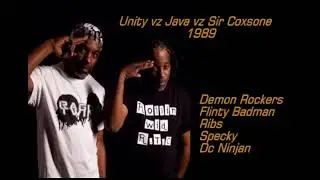 Unity vz Java Nuclear vz Sir Coxsone 1989 (AUDIO)  - London - Guvnas Copy