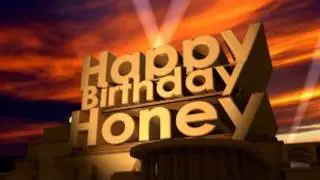 Happy Birthday Honey