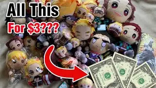 INSANE 3$ Demon Slayer Merch Haul!