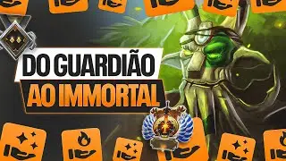 Como Carregar de Suporte 5 no Dota 2 | DESAFIO DO GUARDIÃO AO IMORTAL | Treant Protector