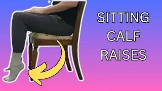 How To Do Soleus Push Up (Sitting Calf Raises) At Home