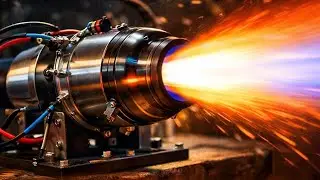 Rc jet engine at max rpm gives full thrust 