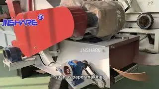Wood chipper, wood slicer, wood crusher #pelletmill #pelletmachine #biomassfuel #woodchipper