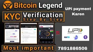 bitcoin legend ki full kyc upi & paytm aadhar card