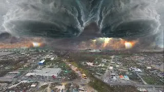 Australia in ruins now! Terrible storm raging in the capital, Canberra