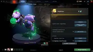 TI 10 Battle pass level up and treasure opening