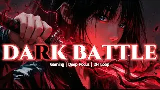 Epic Dark Battle Music | Cursed Crimson Blade | Cinematic | 2H Loop